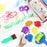 28 Piece Kids Learning Paint Set With 6 Colors Paint - Made In The USA