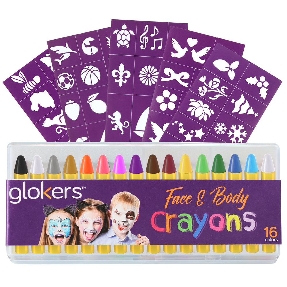 Kids Coloring Crayons, 16 Assorted Colors, 16/Pack  Emergent Safety  Supply: PPE, Work Gloves, Clothing, Glasses
