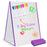 Kids Magnetic Tabletop Whiteboard Easel with Number and Letters